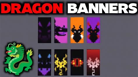 Muzzle for the flag. . Dragon banner minecraft